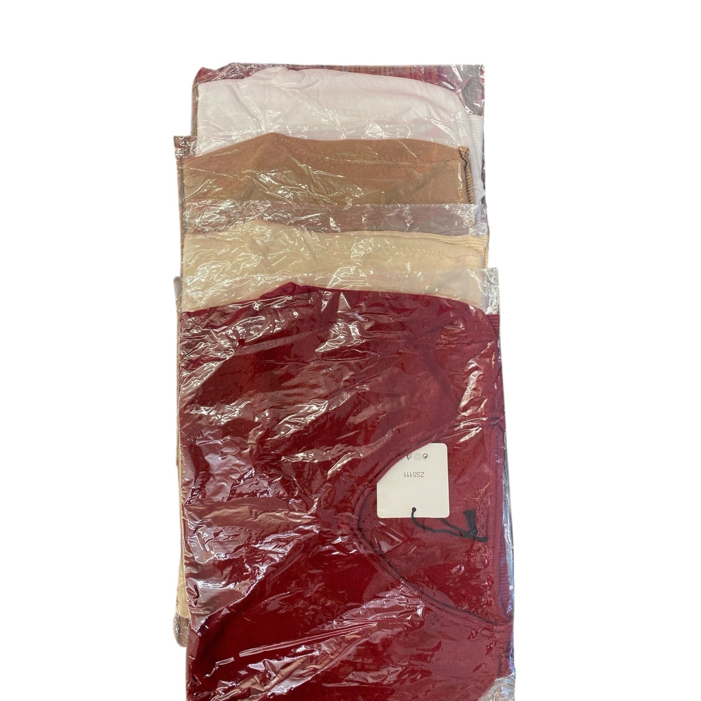 Maglia filo con polsini