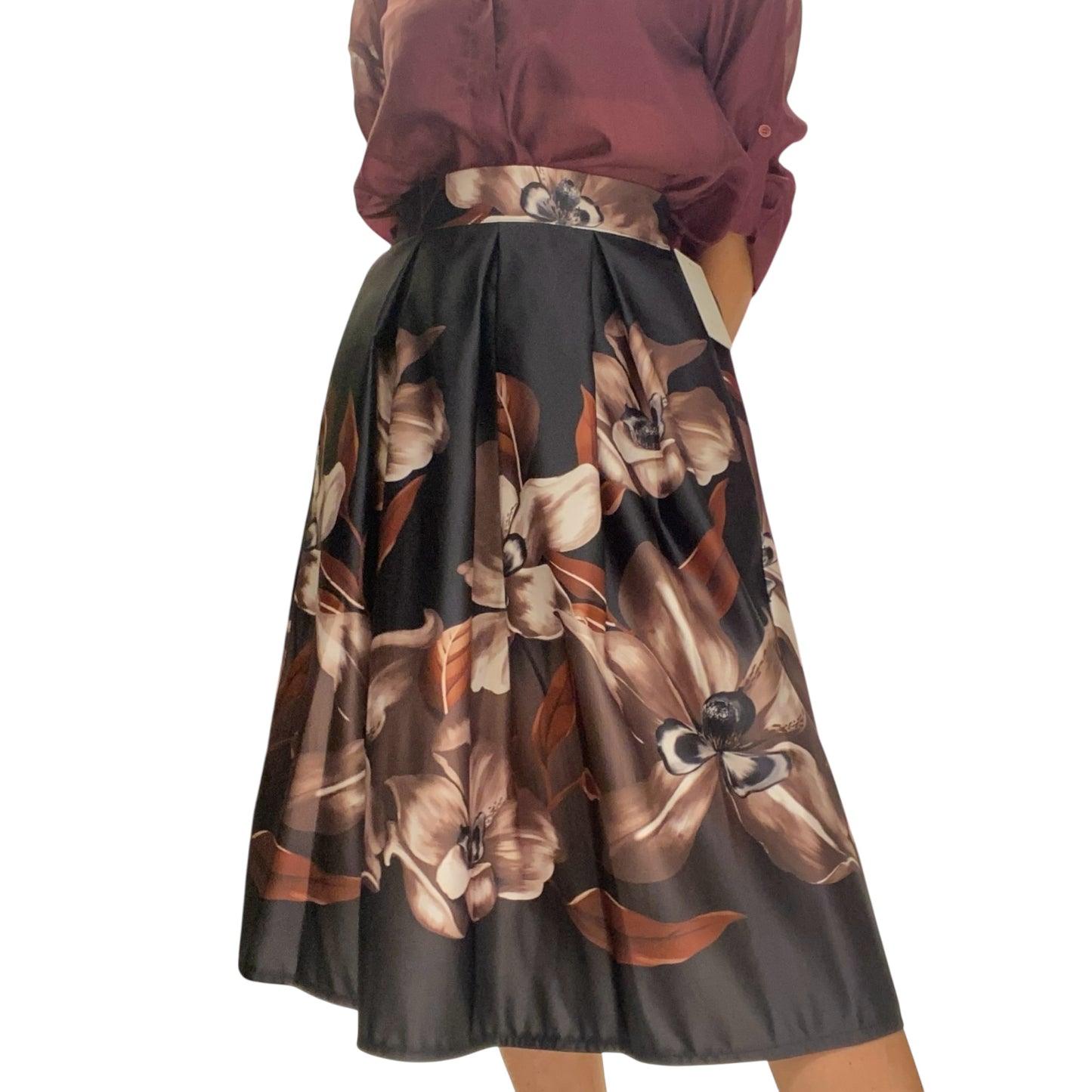 Camicia velata viscosa
