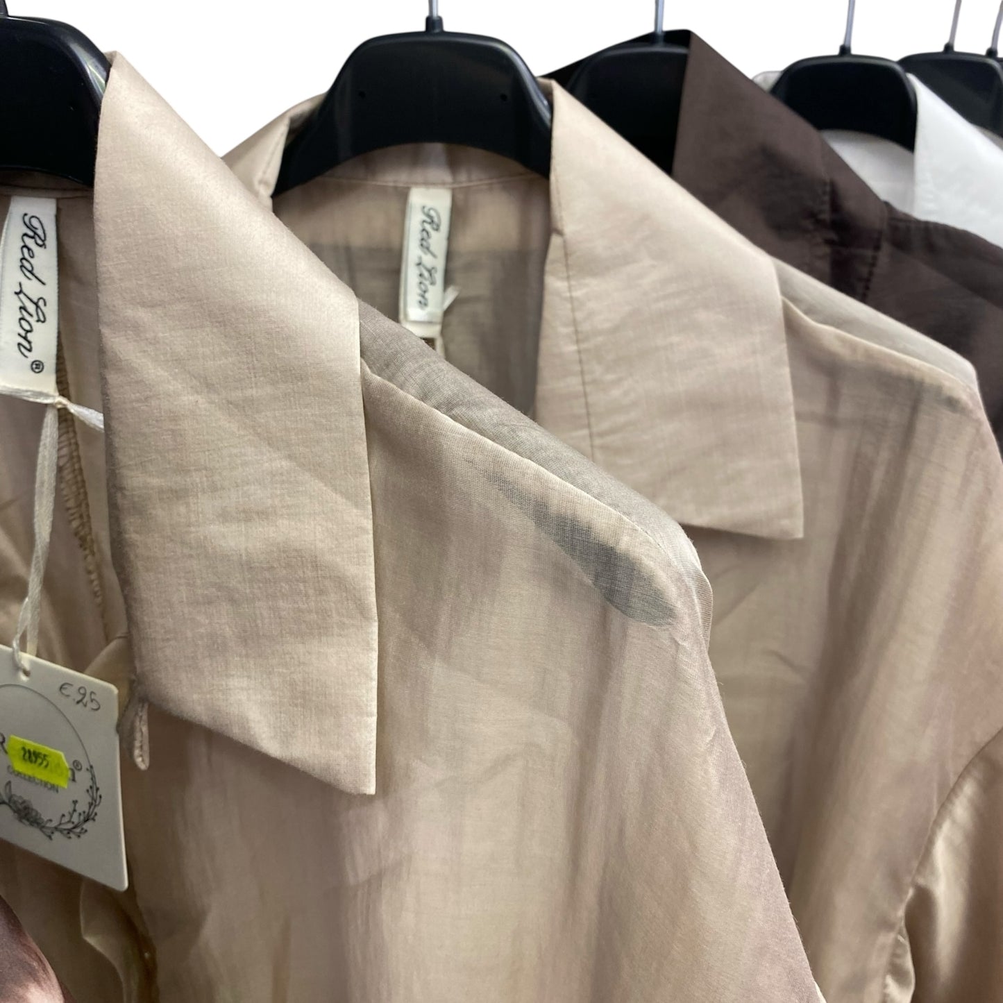 Camicia velata viscosa