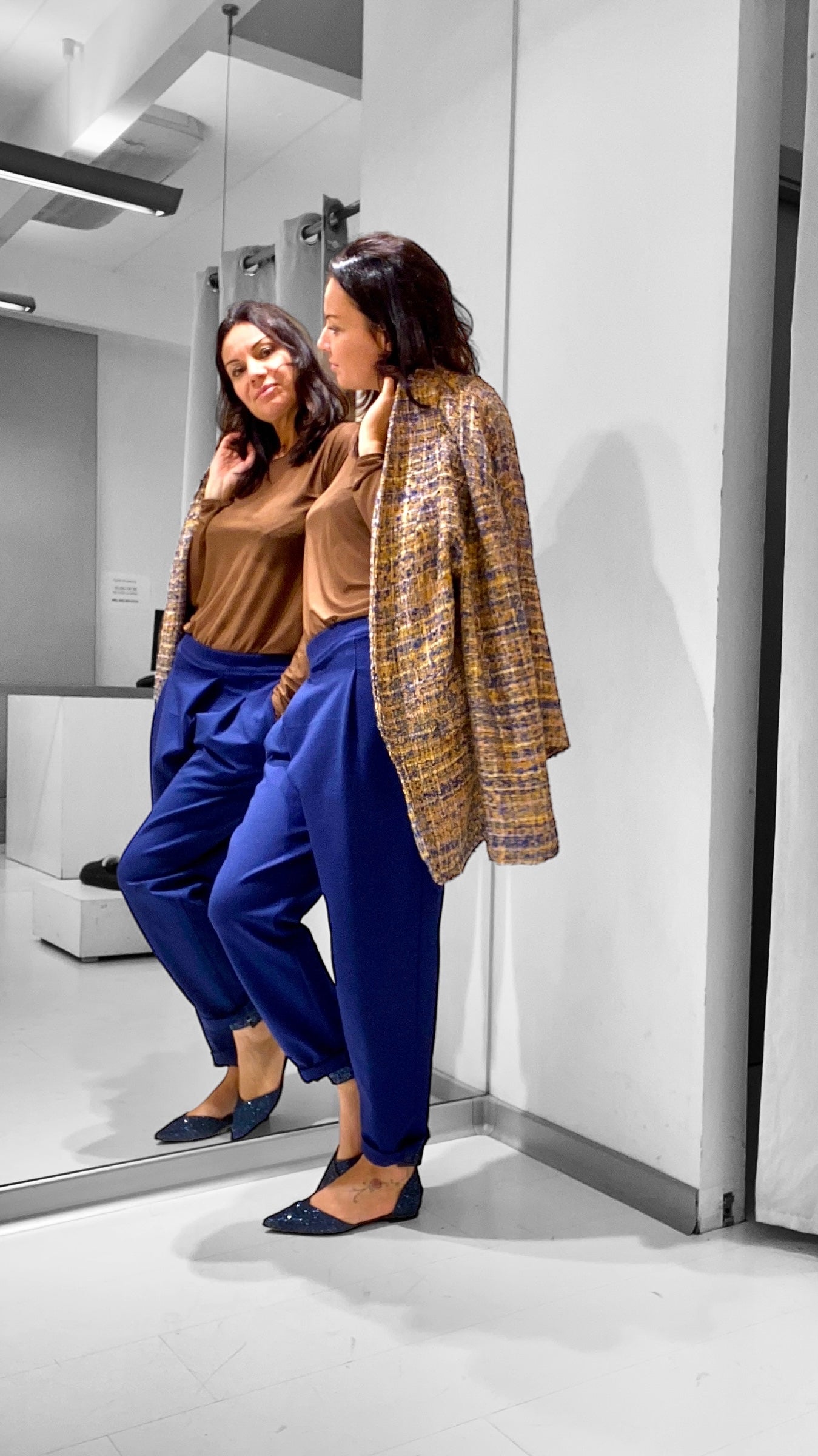 Giacca Tweed Fiore