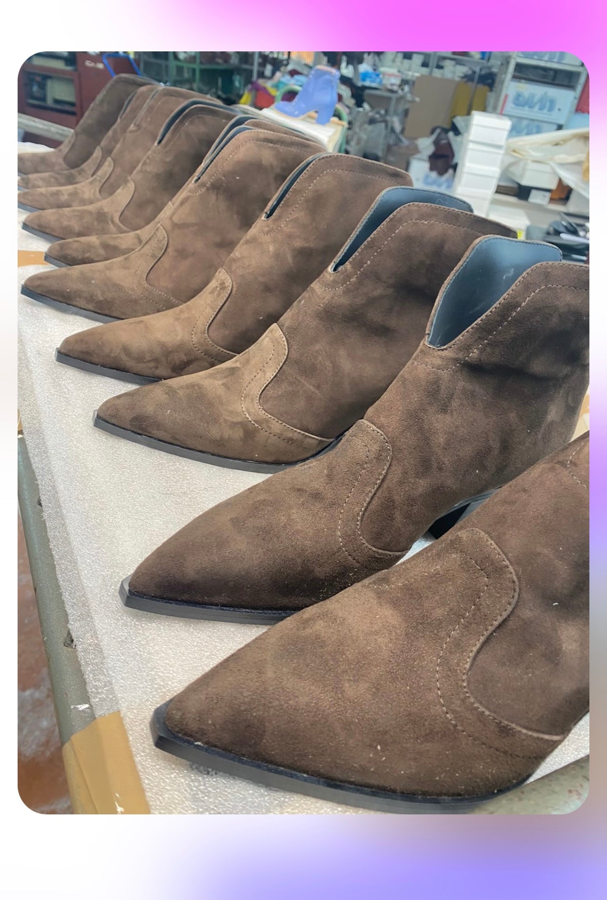 Stivaletto Tex T.Moro di pelle scamosciato