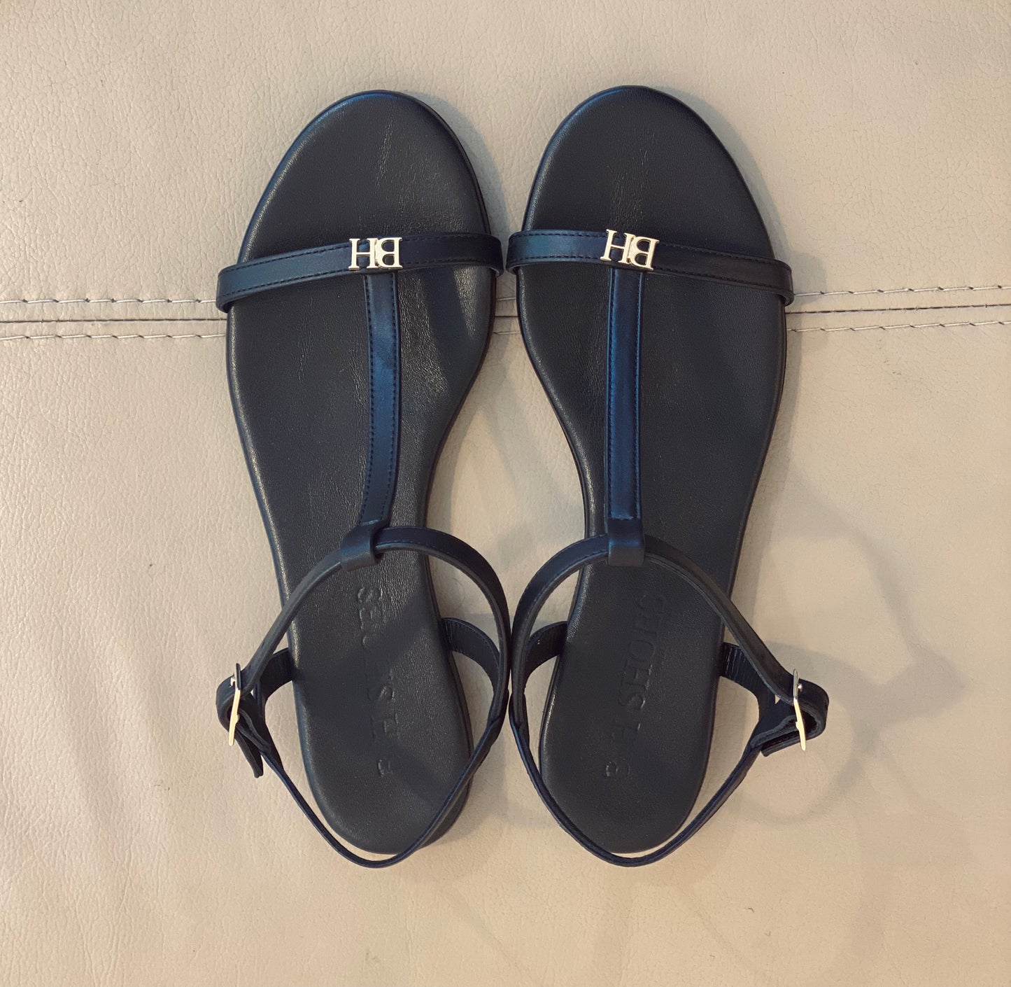 Sandalo 977 Pelle nero