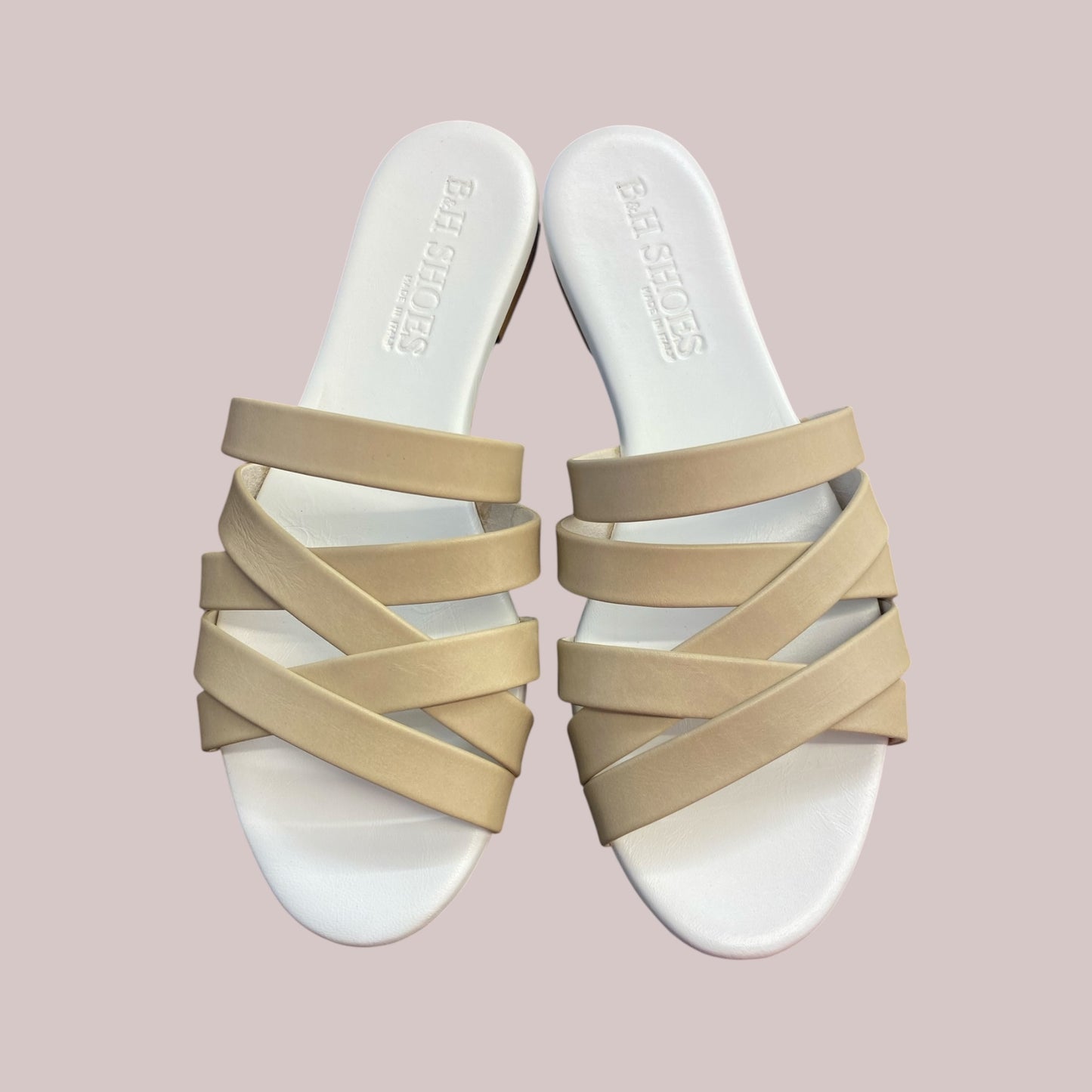 Sandalo ciabattina pelle nude