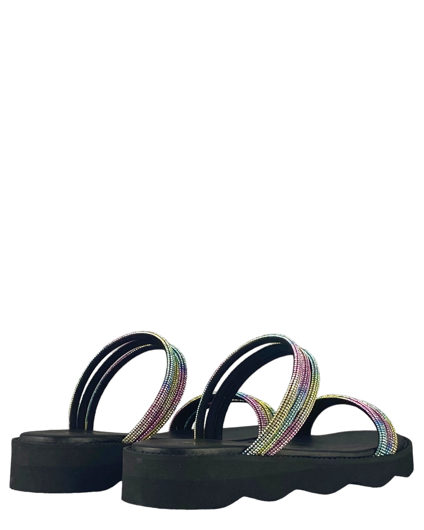 Sandalo BH shoes Micro Strass Multicolor