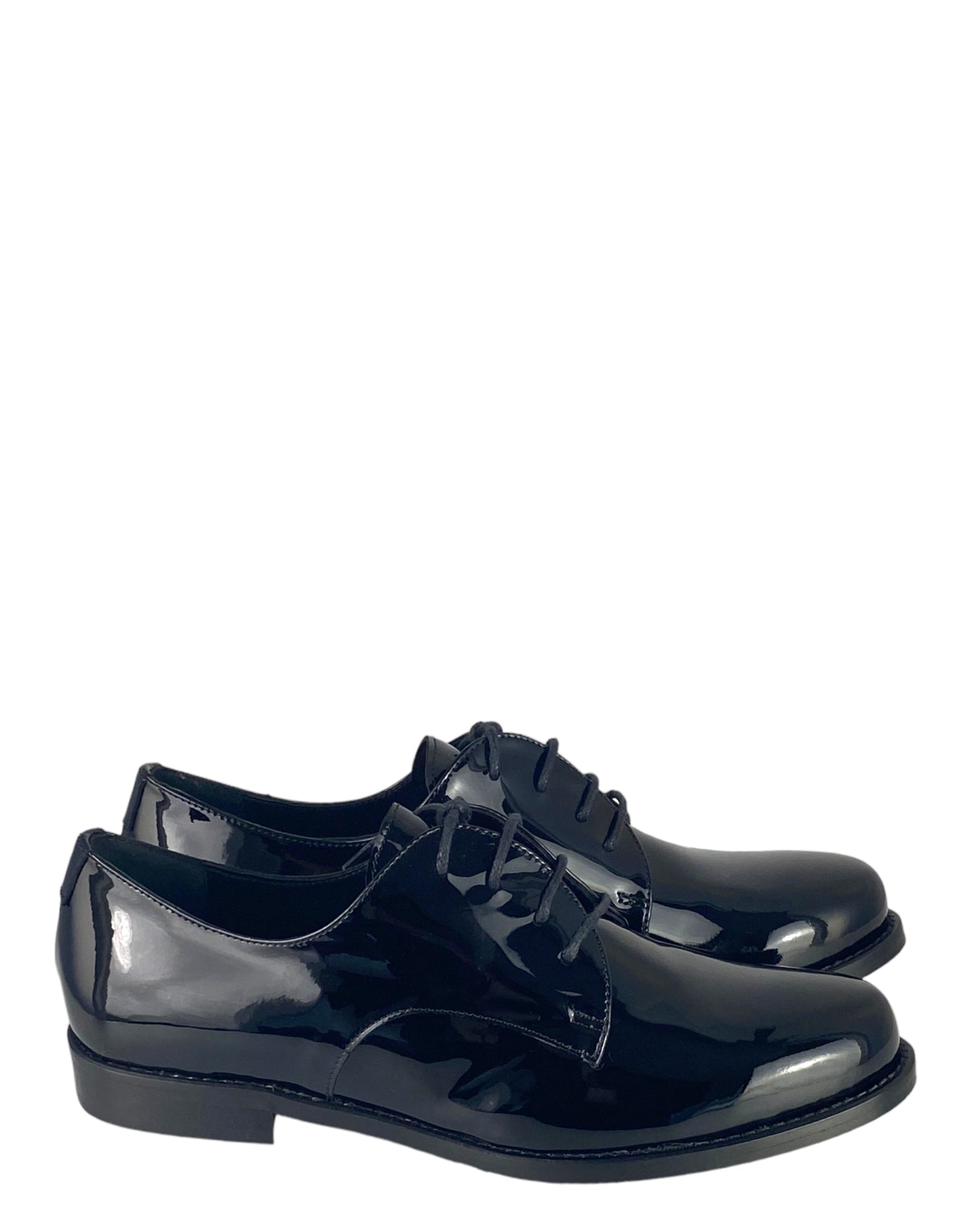 Scarpa di Vera Pelle con Lacci, fondo leggero Décolleté