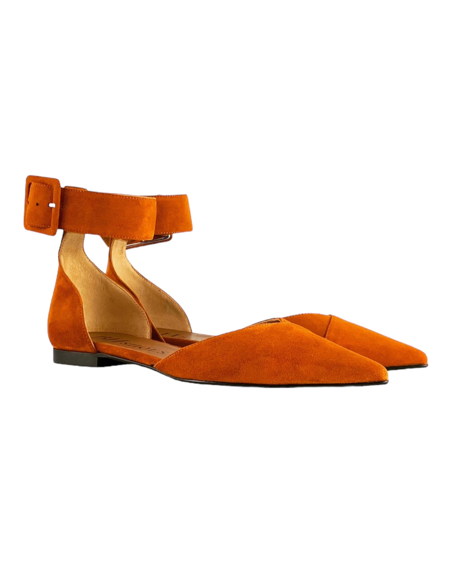 Décolleté ballerine Donna Aperta Camosci Colorati
