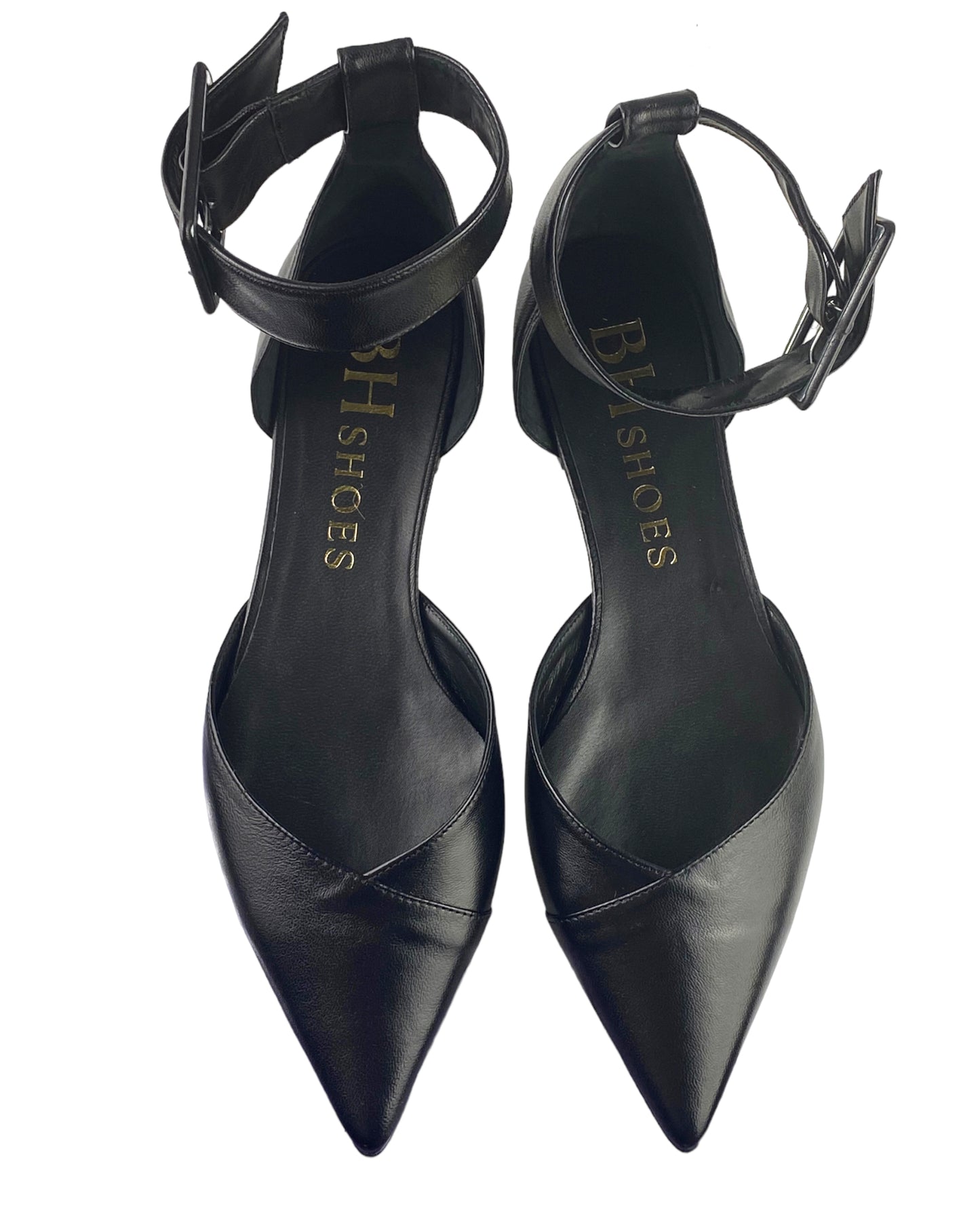 Décolleté Aperta Pelle Nero
