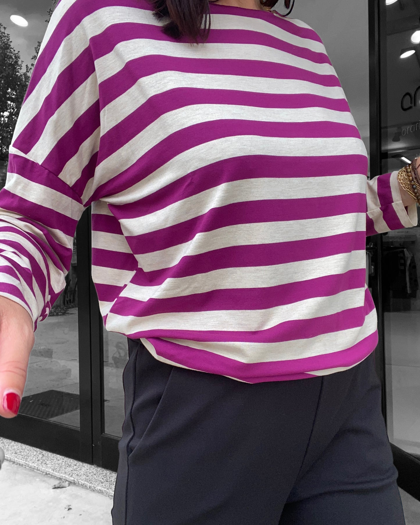 T-shirt Righe