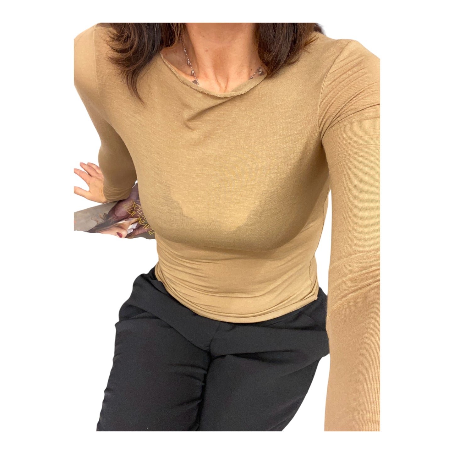 Maglia ultra light con Cashmere