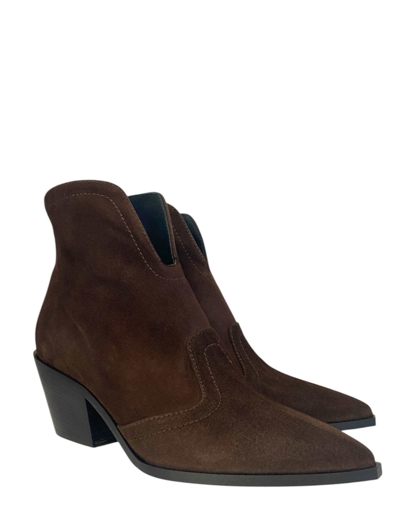 Stivaletto Tex T.Moro di pelle scamosciato