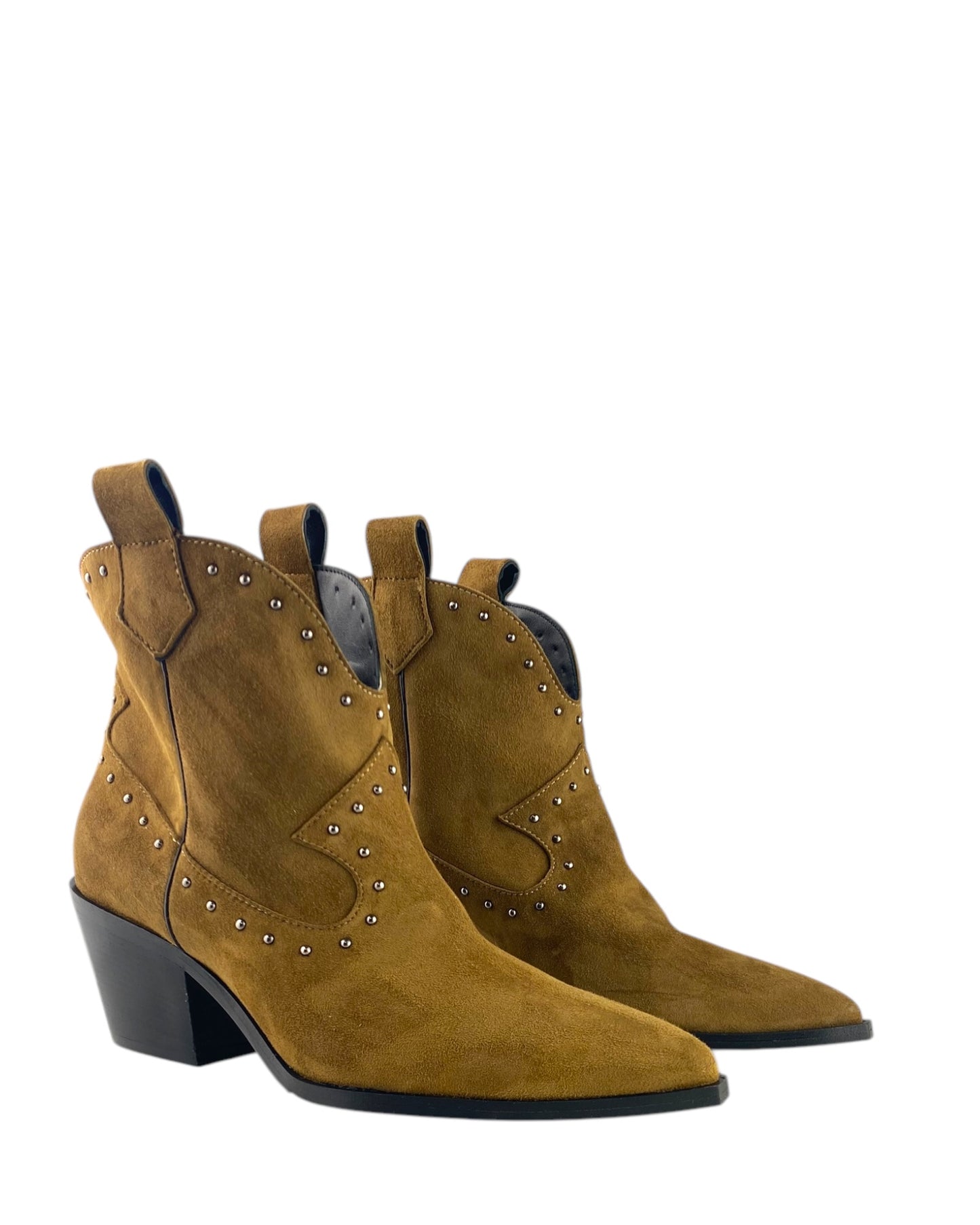 Tex stivaletto di Pelle scamosciata tortara