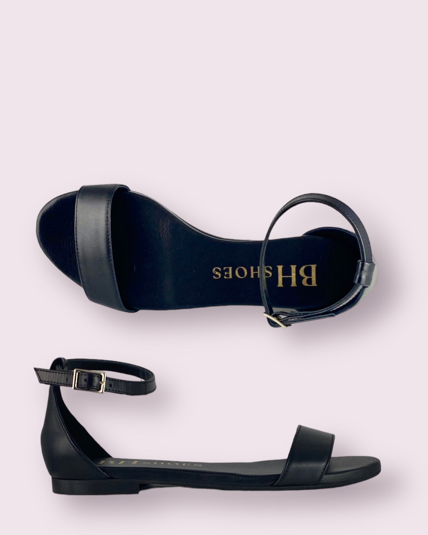 Sandalo Flat Ciabattina di Col.Nero con tallone