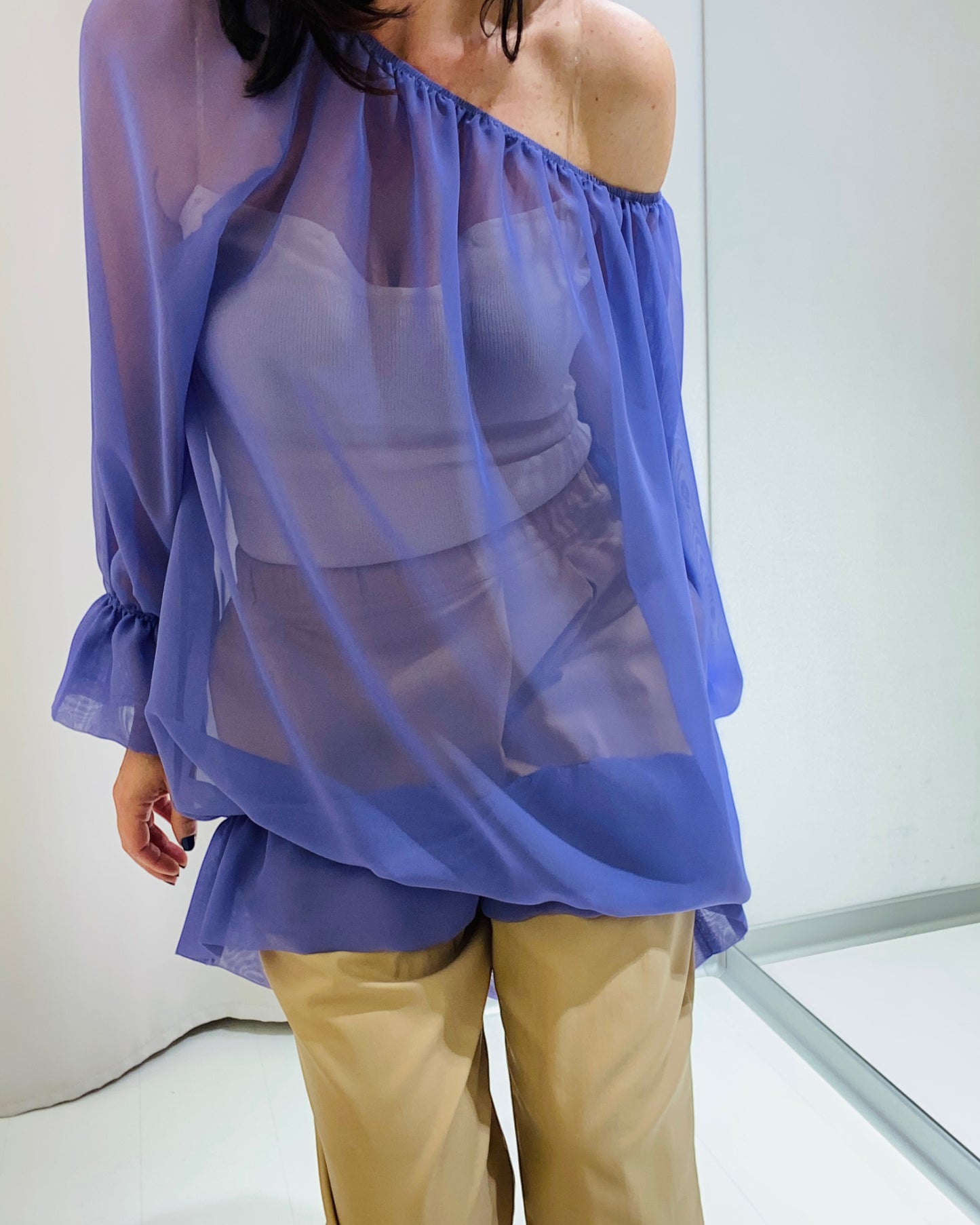 Camicia Marika Grande Glicine