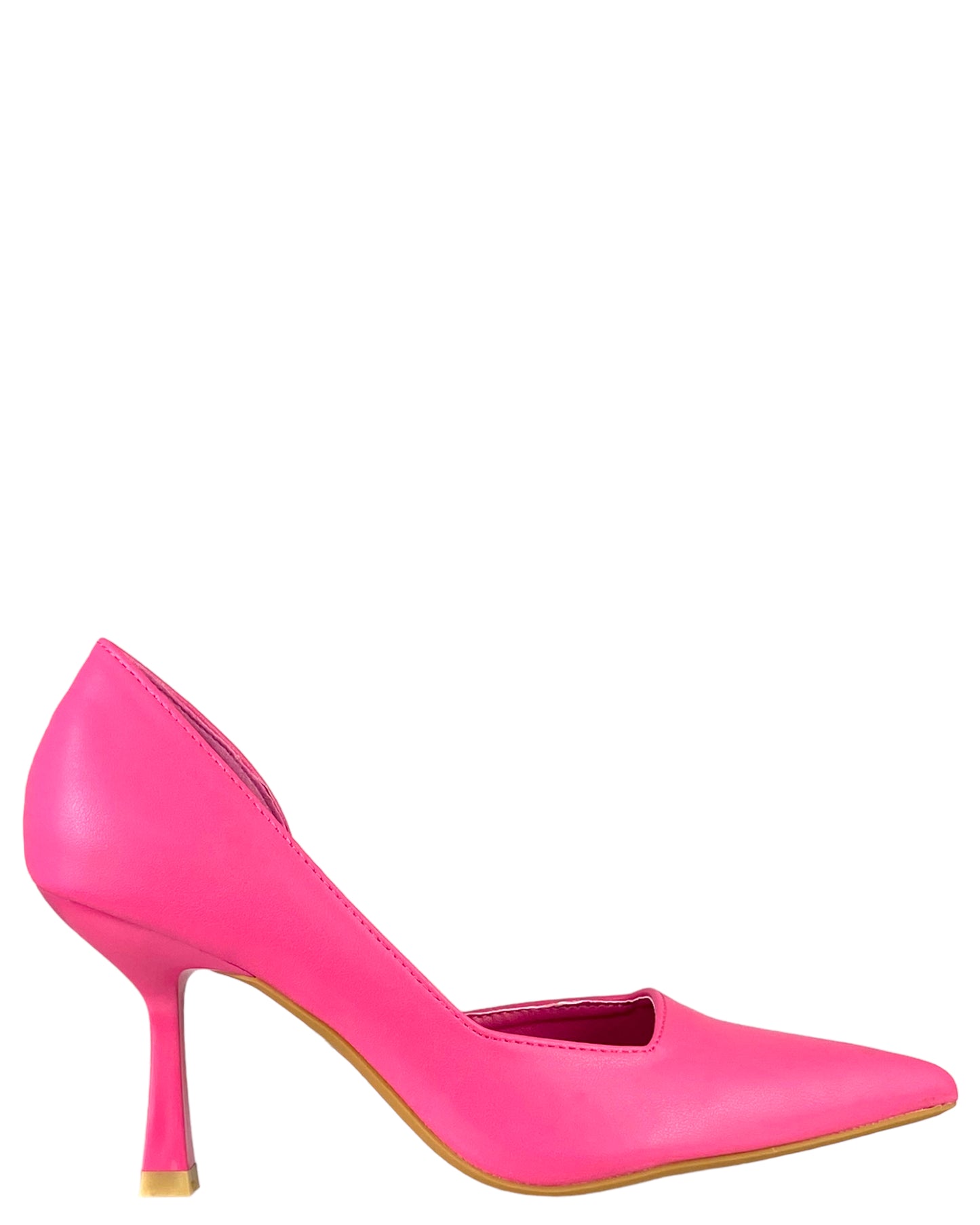 Décolleté Ecopelle Fucsia