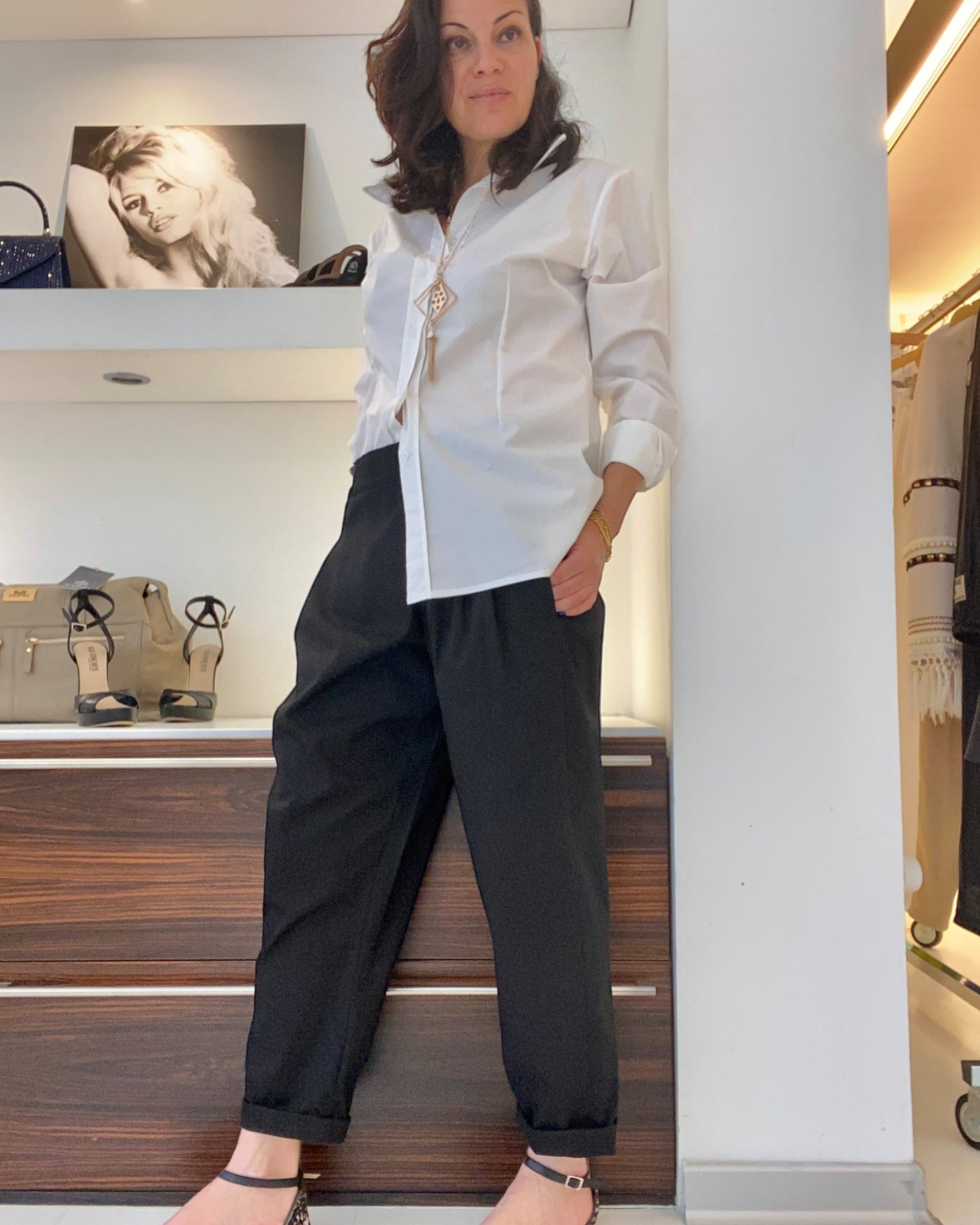 Pantalone Maki Nero