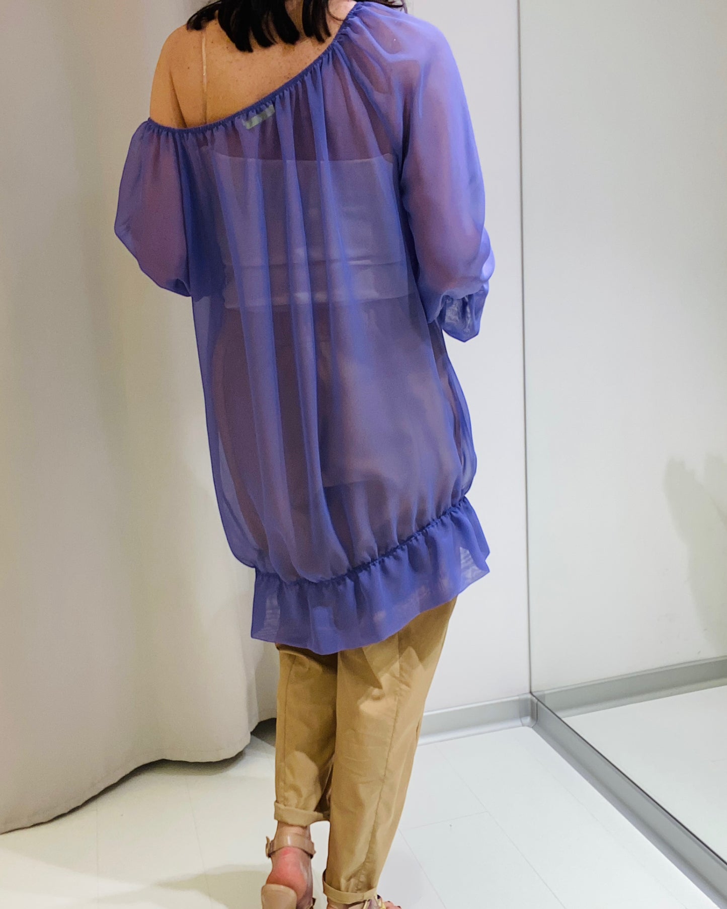 Camicia Marika Grande Glicine