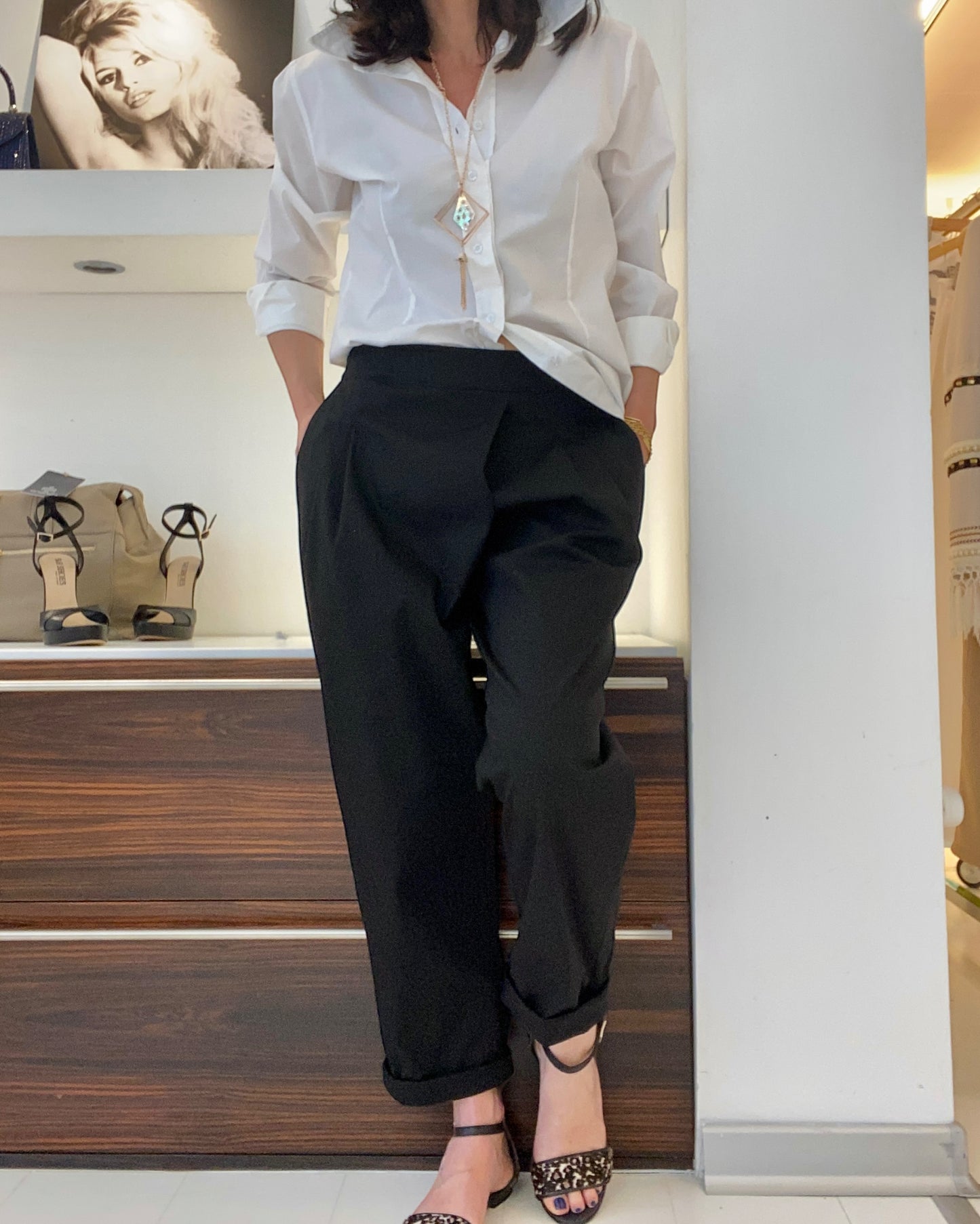 Pantalone Maki Nero