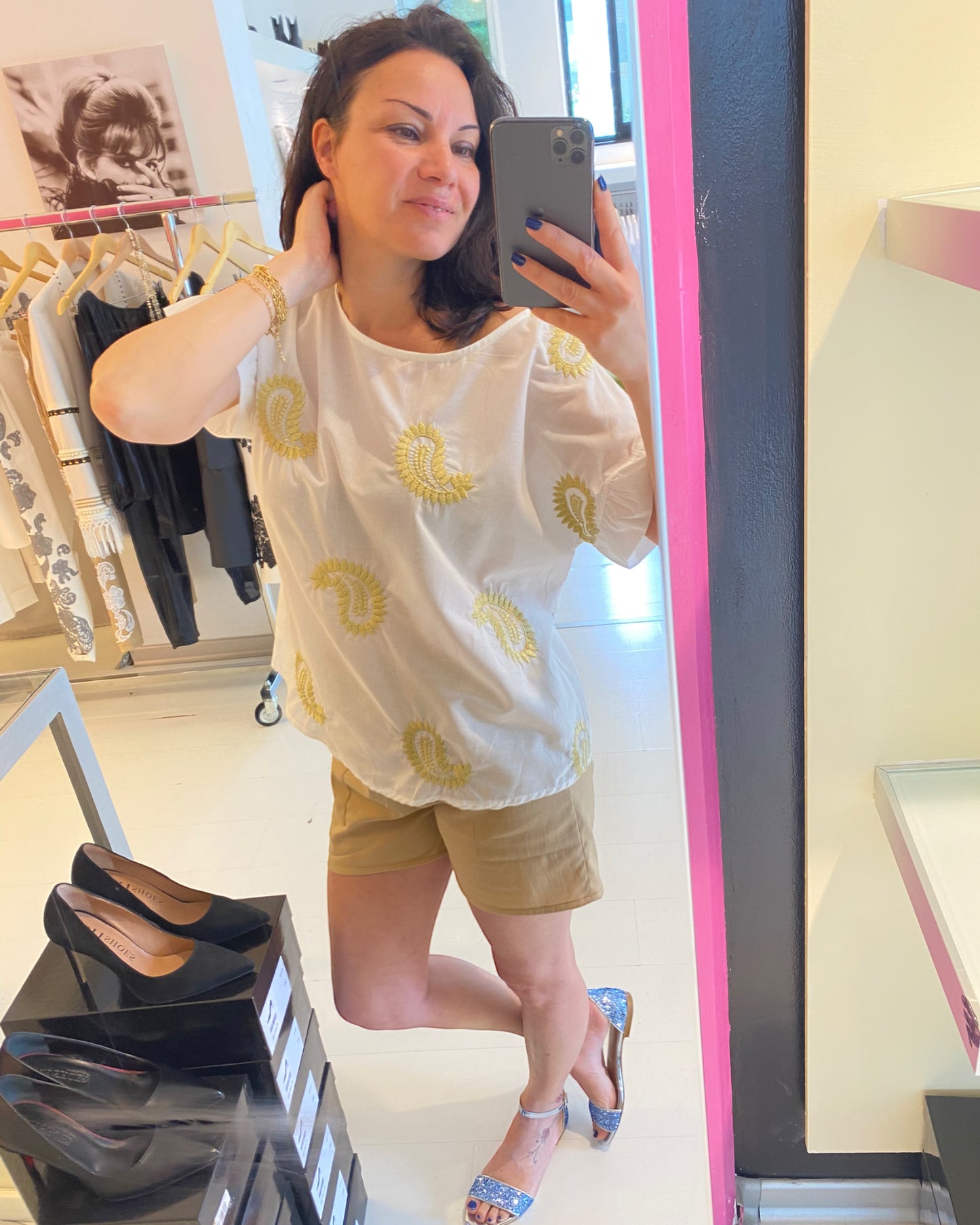 Shorts Victor Beige Cotone leggero