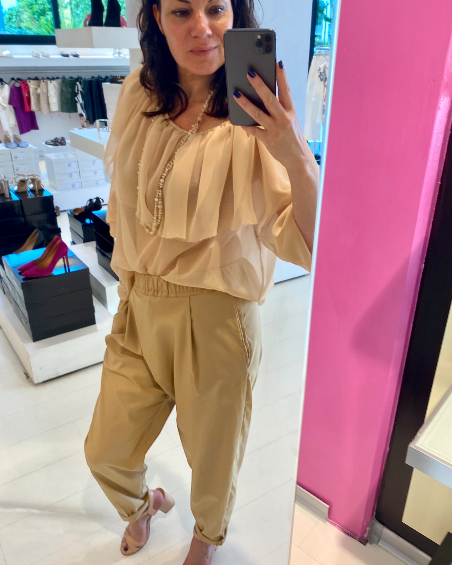 Camicia Voile Erika Miele