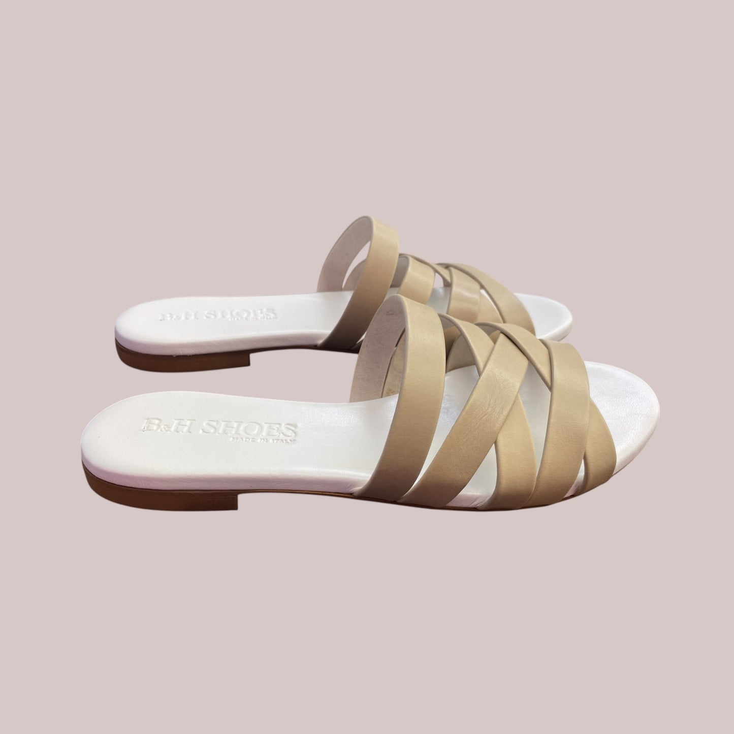 Sandalo ciabattina pelle nude