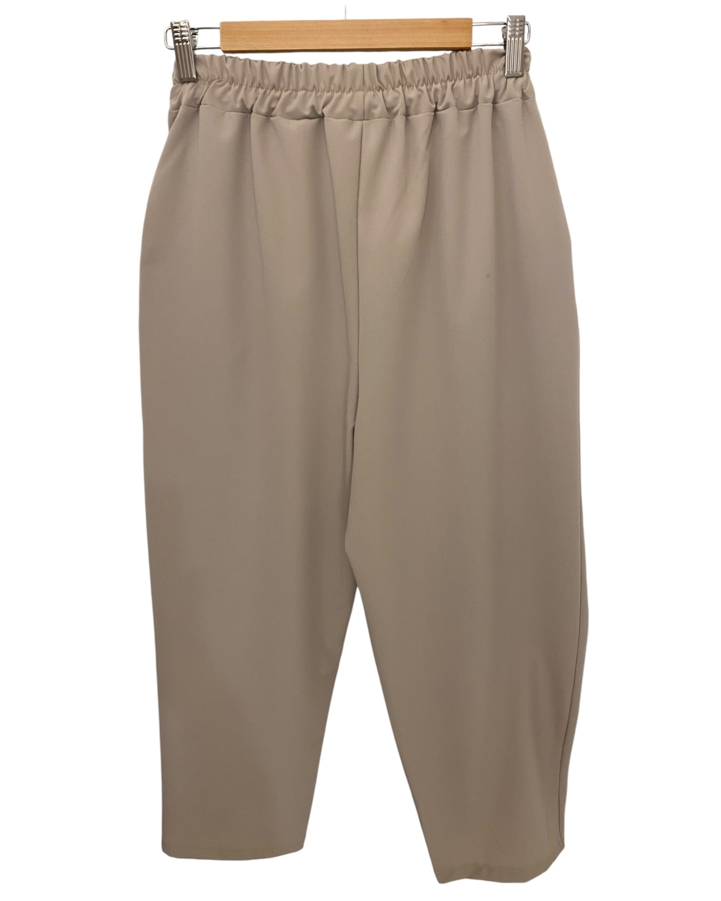 Pantalone Beige écru con patta