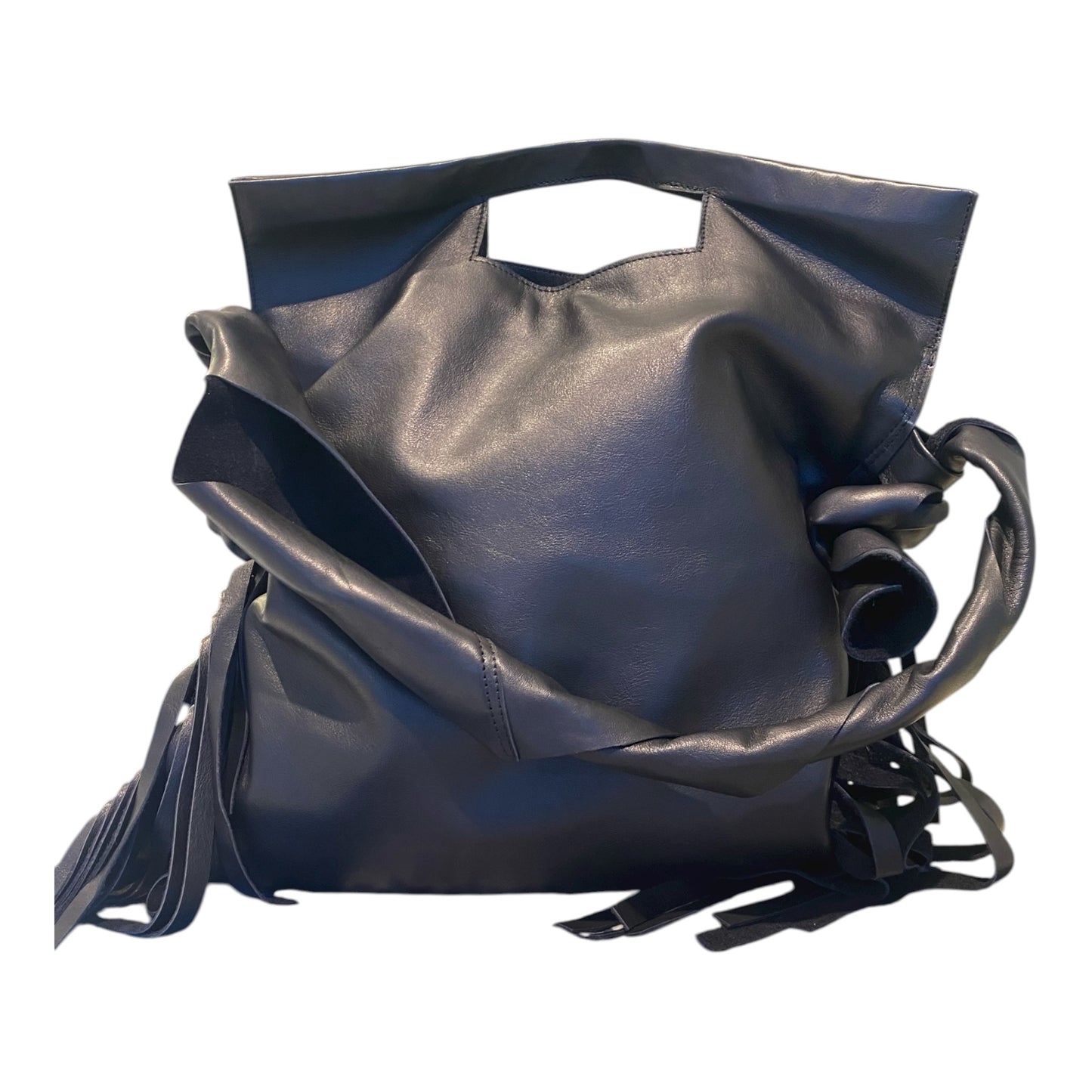 Borsa di Vitello Nappato nero Soft hold